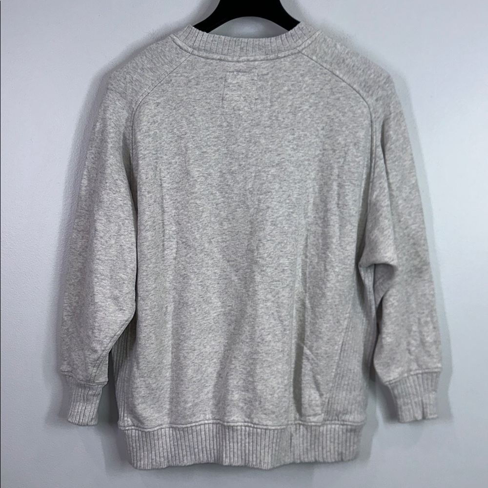 Aerie down to earth oversized holiday Santa sweatshirt size small - Picture 7 of 7